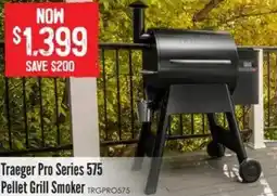 Barbeques Galore Traeger Pro Series 575 Pellet Grill Smoker offer