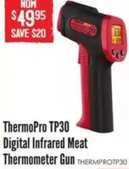 Barbeques Galore ThermoPro TP30 Digital Infrared Meat Thermometer Gun offer