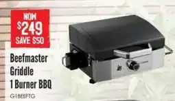 Barbeques Galore Beefmaster Griddle offer