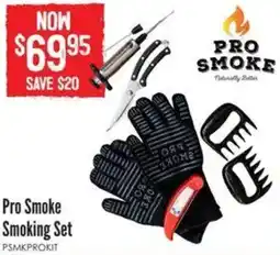 Barbeques Galore Pro Smoke Smoking Set offer