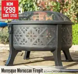 Barbeques Galore Moresque Moroccan Firepit offer