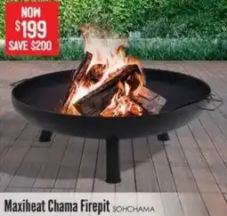 Barbeques Galore Maxiheat Chama Firepit offer