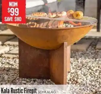 Barbeques Galore Kala Rustic Firepit offer