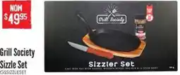 Barbeques Galore Grill Society Sizzle Set offer