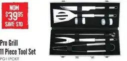 Barbeques Galore Pro Grill 11 Piece Tool Set offer