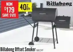 Barbeques Galore Billabong Offset Smoker offer