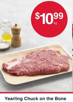 Australian Butchers Store Yearling Chuck on the Bone offer