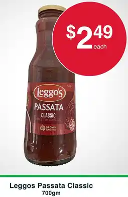 Australian Butchers Store Leggos Passata Classic offer
