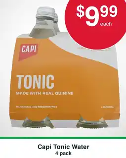Australian Butchers Store Capi Tonic Water offer