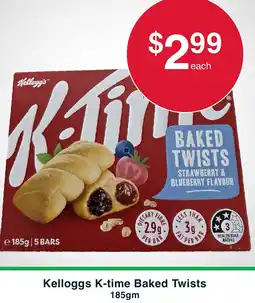 Australian Butchers Store Kelloggs K-time Baked Twists offer