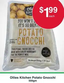 Australian Butchers Store Ollies Kitchen Potato Gnocchi offer
