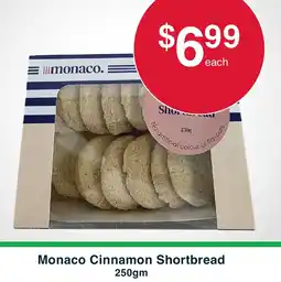 Australian Butchers Store Monaco Cinnamon Shortbread offer