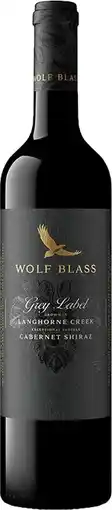 Dan Murphy's Wolf Blass Grey Label Cabernet Shiraz 2017 offer