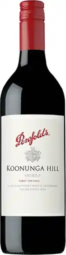 Dan Murphy's Penfolds Koonunga Hill Shiraz 2016 offer