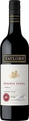 Dan Murphy's Taylors Reserve Parcel Shiraz offer