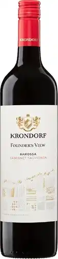 Dan Murphy's Krondorf Founder's View Barossa Cabernet Sauvignon 2021 offer
