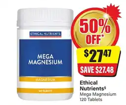 Chemist Discount Centre Ethical Nutrients offer
