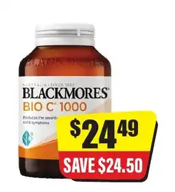 Chemist Discount Centre BLACKMORES BIO C offer
