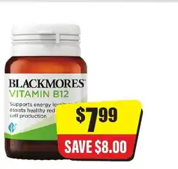 Chemist Discount Centre Blackmores vitamin b12 offer