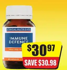 Chemist Discount Centre Ethical nutrients immune defence offer