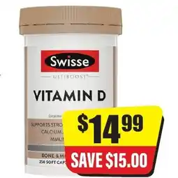 Chemist Discount Centre Swisse ultiboost- vitamin d offer