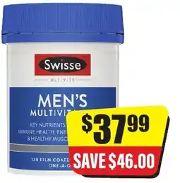 Chemist Discount Centre Swisse multivitamins offer