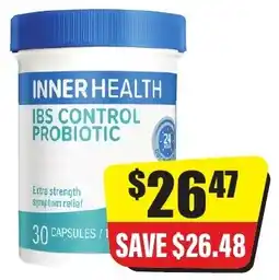 Chemist Discount Centre Inner health ibs control probiotic offer