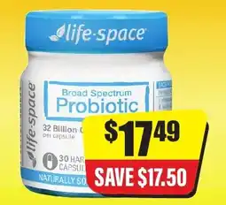 Chemist Discount Centre life-space Broad Spectrum Probiotic offer