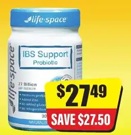Chemist Discount Centre life-space IBS Support Probiotic offer