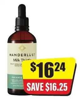 Chemist Discount Centre Wanderlust milk thistle offer