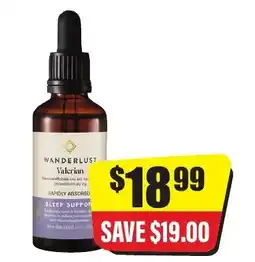 Chemist Discount Centre Wanderlust valerian offer