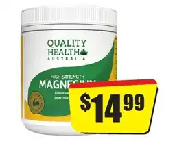 Chemist Discount Centre Quality health high strength magnesium offer