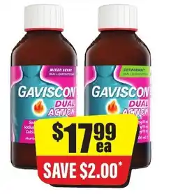Chemist Discount Centre Gaviscon dual action offer