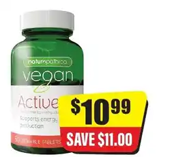 Chemist Discount Centre Naturopathica vegan active offer
