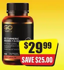 Chemist Discount Centre Go healthy GO TURMERIC offer