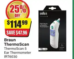 Chemist Discount Centre Braun ThermoScan offer