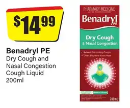 Chemist Discount Centre Benadryl PE offer