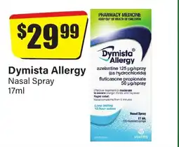 Chemist Discount Centre Dymista Allergy offer