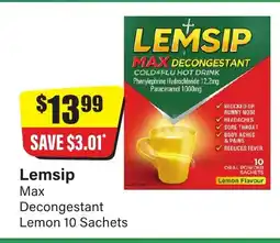 Chemist Discount Centre Lemsip offer