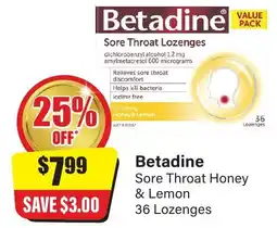 Chemist Discount Centre Betadine offer