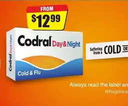 Chemist Discount Centre Codral Day&Night offer