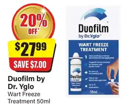Chemist Discount Centre Duofilm by Dr. Yglo offer