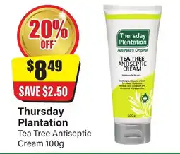 Chemist Discount Centre Thursday Plantation offer