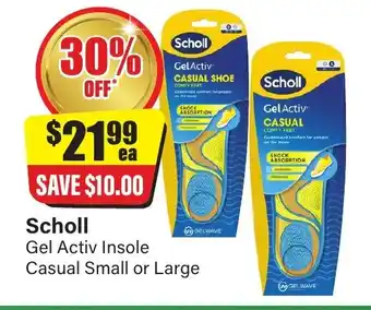 Chemist Discount Centre Scholl offer