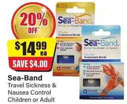 Chemist Discount Centre Sea-Band offer