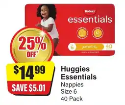 Chemist Discount Centre Huggies essentials offer