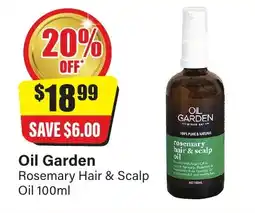 Chemist Discount Centre Oi̇l garden offer