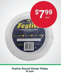 Australian Butchers Festive Round Dinner Plates offer