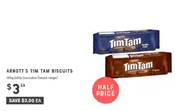 Adelaide's finest Arnott's tim tam biscuits offer