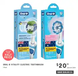 Adelaide's finest Oral-b vitality electric toothbrush offer